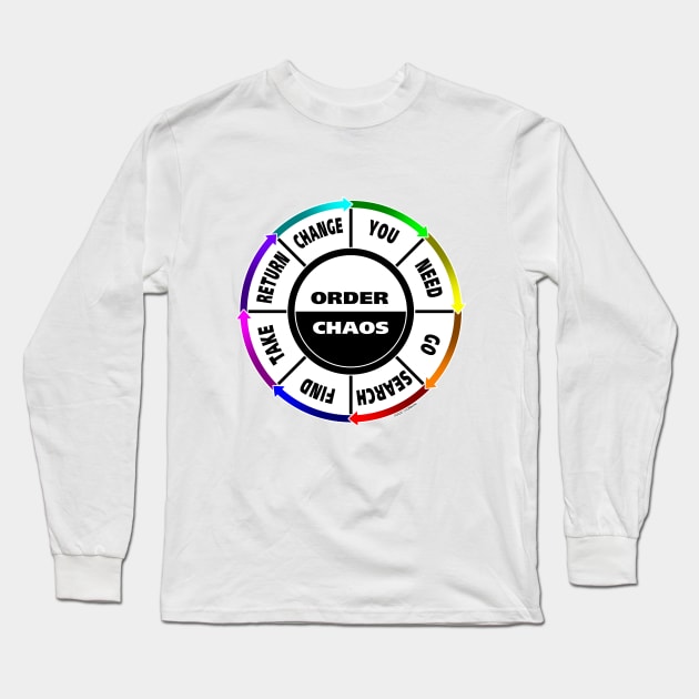 Story Circle Long Sleeve T-Shirt by CH3Media